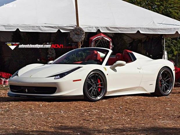 فراری 458 Spider خاص و زیبا